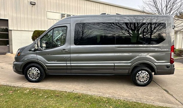 2026 FORD Transit AWD 9-Passenger Explorer Limited SE MID ROOF Conversion Van FU6183